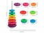 Baby Rotating Rainbow Tower Montessori Baby Stacking Puzzle Toys Safety Early Carousel 7