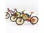 New Crazy Magic Finger Bike Alloy Bicycle Model 1 10 Bend Road Mini Racing Toy Carousel 7