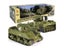 Remote Control 1/30 Infrared Battle RC Tank With Sound LED Military Model For Carousel 7