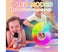 Mini Karaoke Machine for Kids,Portable Bluetooth Speaker with 2 Wireless Micr Carousel 5