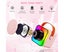 Mini Karaoke Machine for Kids,Portable Bluetooth Speaker with 2 Wireless Micr Carousel 2