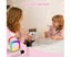 Mini Karaoke Machine for Kids,Portable Bluetooth Speaker with 2 Wireless Micr Carousel 7