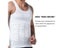 Men's Compression Shirts Tank Tops Undershirts Mens Slimming Body Shaper Vest Carousel 5