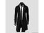 Men's Slim Fit Casual Woolen Jacket Double Breasted Extended Length Coat For Carousel 3