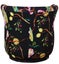 TNC Peacock Swivel Chair, Black Carousel 5