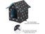 Waterproof Cat House For Outdoors Rainproof Dog House Cat House Villa Tent Carousel 5