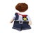 Pet Dog Cat Costume Cowboy Jeans Hoodie Shirts Halloween Costume Jumpsuit Puppy Carousel 6