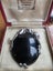 $1 Art Deco Sterling Silver Marasite Jaguar & Onyx Pendant/ Brooch 25.29gm Carousel 7