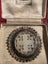$1 Antique Jerusalem Mother of Pearl & Sterling Silver Brooch 13.70gm Carousel 8