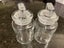 Laboratory style little glass bottles with glass stoppers Carousel 1