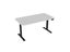 Knight's Haven 1600mm x 800mm Electric Height Adjustable Single Sided Desk, B... Carousel 2