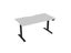 Knight's Haven 1600mm x 800mm Electric Height Adjustable Single Sided Desk, B... Carousel 2