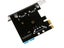 2 Ports PCI Express USB 3.0 Front Panel With Control Card Adapter 4-Pin 20 Pin Carousel 3