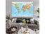 150*90cm World Wall Map Detailed Poster Non-woven Painting Map Of The World Carousel 4