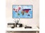 45*30cm The World Map With Country Flags Canvas Painting Wall Art Poster Prints Carousel 4