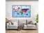 45*30cm The World Map With Country Flags Canvas Painting Wall Art Poster Prints Carousel 5