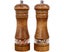 2 Piece Wooden Salt and Pepper Grinders Set, Classic Manual Salt Grinders Ref Carousel 1