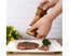 2 Piece Wooden Salt and Pepper Grinders Set, Classic Manual Salt Grinders Ref Carousel 3