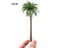 Height 6-15cm Coconut Palm Tree Model DIY Park Rainforest Train Railroad Carousel 5