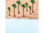 Height 6-15cm Coconut Palm Tree Model DIY Park Rainforest Train Railroad Carousel 7
