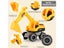 Excavator Dump Truck Model Toy Engineering Vehicle Set .Construction Fleet Carousel 7