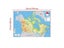 59*42cm French Canada Topographic Map Posters Prints Canvas Art For Home Office Carousel 5