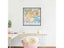 Middle East Political Distribution Map 90*90cm Poster Painting For School Carousel 4