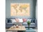 120x80cm World Map Classic Vinyl Spray Map No Country Flag For School Home Carousel 4