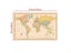 120x80cm World Map Classic Vinyl Spray Map No Country Flag For School Home Carousel 6