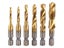 6pcs Titanium Drill Tap Set - Metric Thread M3-M10 For Screw Tapping Carousel 3