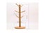 Set Tree Shape Wood Storage Rack For 6 Hooks Mug Display Carousel 5
