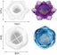 Silicone Lotus Candle Holder Molds Resin Moulds Aromatherapy Mold Carousel 12