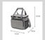 Oxford Portable Insulated Cooler Hot Lunch Bag Picnic Case Messenger Storage Carousel 4
