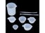 4/8/8PCS/PCS Jewelry Make DIY Silicone Resin Measuring Mixing Cup Stirrers DIY Carousel 4