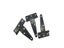 12Pcs 4Inches T-hinge T-hinge Triangular Hinge Slotted Bearing Door Carousel 4