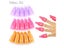 Plastic Nail Art Soak Off Cap Clips UV Gel Polish Remover Wrap Tool Fluid For Carousel 3