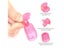Plastic Nail Art Soak Off Cap Clips UV Gel Polish Remover Wrap Tool Fluid For Carousel 5