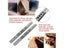 2pcs Drawer Slide Ball Guide Two Sections 17mm Wide Steel Fold Drawer Steel Carousel 3