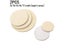 2pc Polishing Pads Fine Wool Felt Wheel For Automotive Glass Furniture Carousel 1