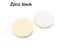 2pc Polishing Pads Fine Wool Felt Wheel For Automotive Glass Furniture Carousel 4