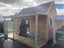 2.8m x 4.8m Kitset Mezzanine LOFT Cabin with 4.8m x 1.5m Verandah and Deck cedar Carousel 3