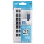 7-Port Usb 3.0 Hub 5Gbps Plug & Play 1Tb Support Carousel 8