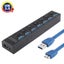 7-Port Usb 3.0 Hub 5Gbps Plug & Play 1Tb Support Carousel 9