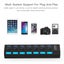 7-Port Usb 3.0 Hub 5Gbps Plug & Play 1Tb Support Carousel 13
