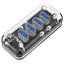 4-Port Usb 3.0 Desktop Hub With Blue Led Carousel 1