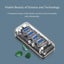 4-Port Usb 3.0 Desktop Hub With Blue Led Carousel 4