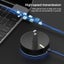 4-Port Usb 2.0 Circular Splitter Hub Carousel 6