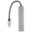 4-Port Usb-C Aluminum Alloy Hub With Led Indicator Carousel 4