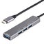 4-Port Usb-C Aluminum Alloy Hub With Led Indicator Carousel 5