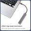 4-Port Usb-C Aluminum Alloy Hub With Led Indicator Carousel 8